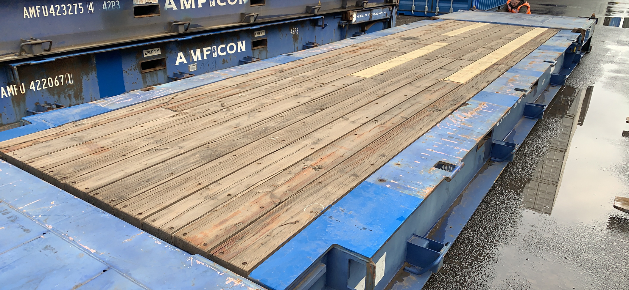40ft Flat Rack Rent Ktainer Trading B.V.