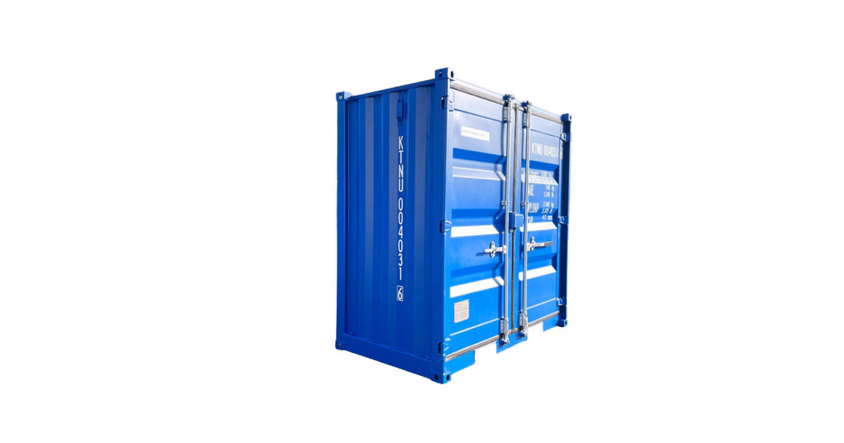 4ft Standaard Container - Nieuw | K-tainer Trading B.V.